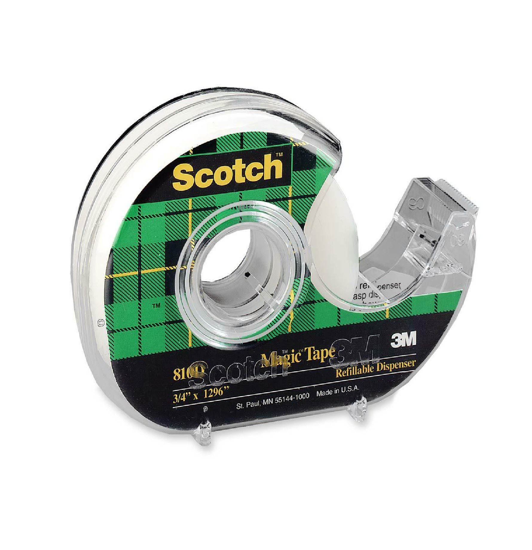 Scotch Magic 810 Adhesive Tape Dispenser 12.7mm x 11.4m