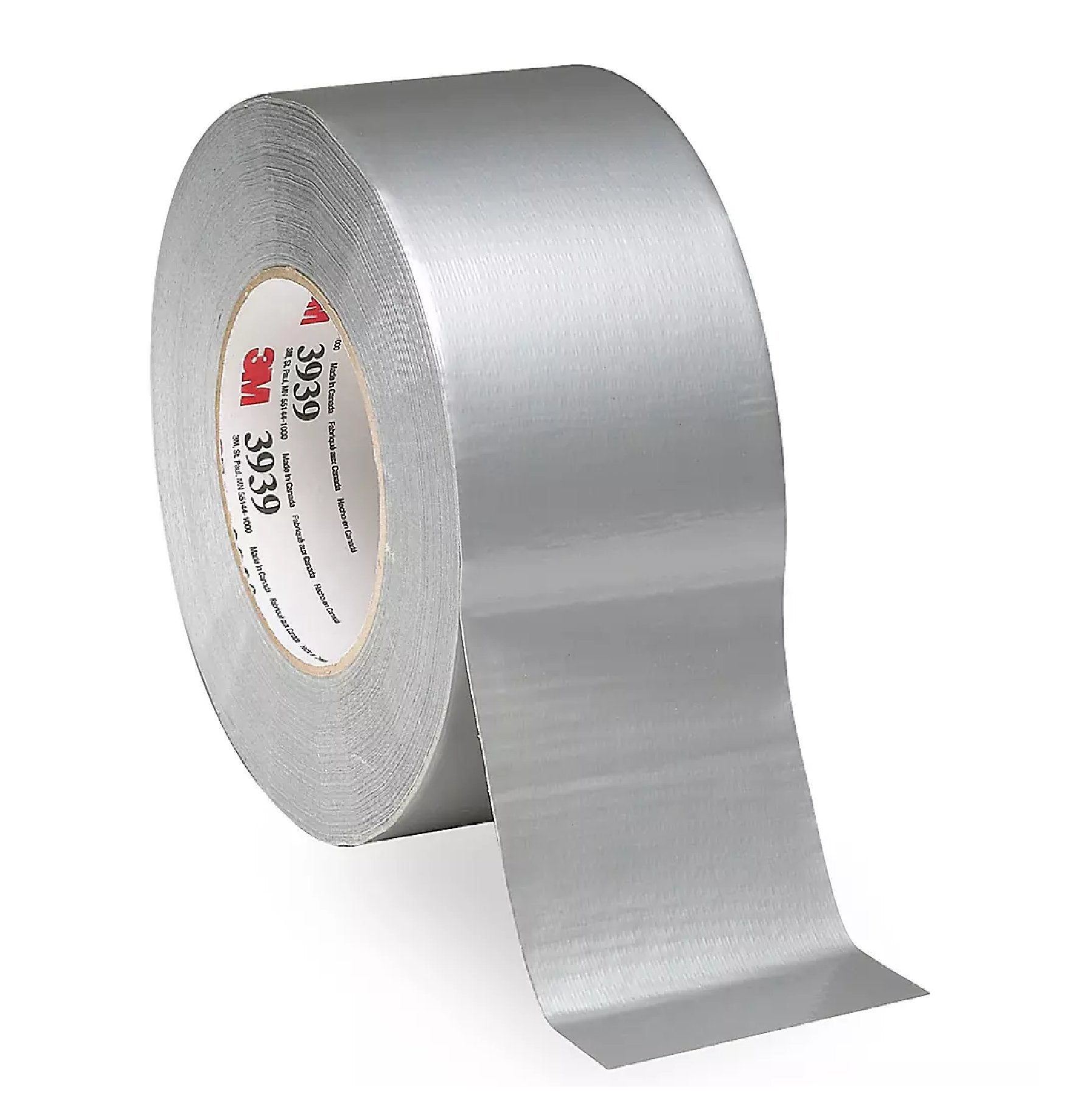 3M 3900 Duct Tape, 48 mm by 54.8 M, Silver