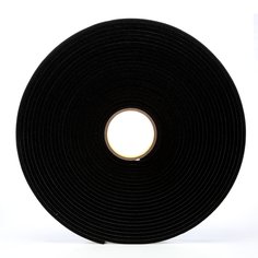 3M 4504-1X18 - Vinyl Foam Tape 4504 Black 1 Inch x 18 Yards 7000047499 - eGrimesDirect