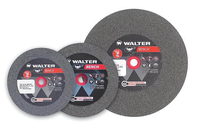 Walter 12E545 - 8X1 46 Grinding Bench Grinding Wheel - eGrimesDirect