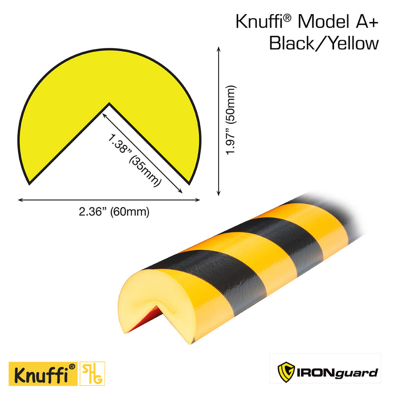 Knuffi® Corner Protection Bumper Guards - Ideal Warehouse Innovations (IWI)