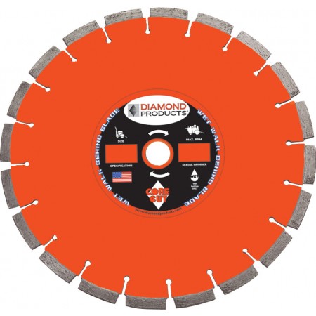Diamond Products 81280;  87424;  88730;  89143 - 14 Inch x .187 Inch x 1 Inch Pro Blue (T) Joint Widening & Cleaning Blades - eGrimesDirect